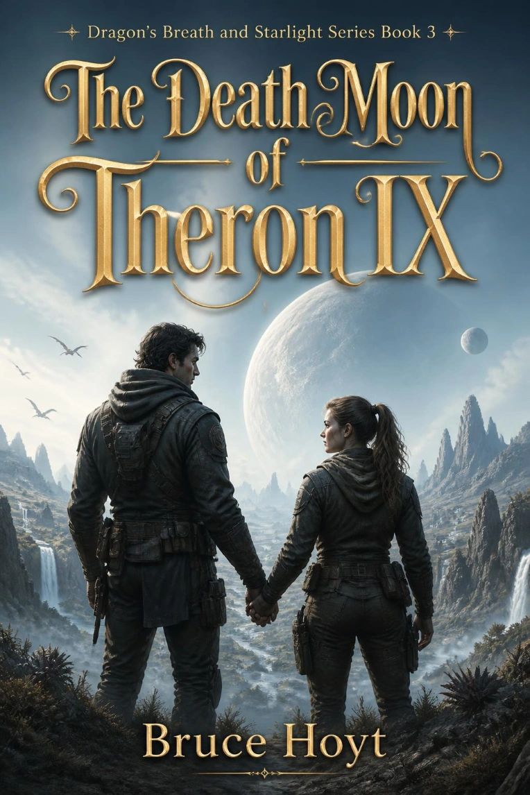 Dragon's Breath and Starlight Series Book 3 The Death Moon of Theron IX by Bruce Hoyt
