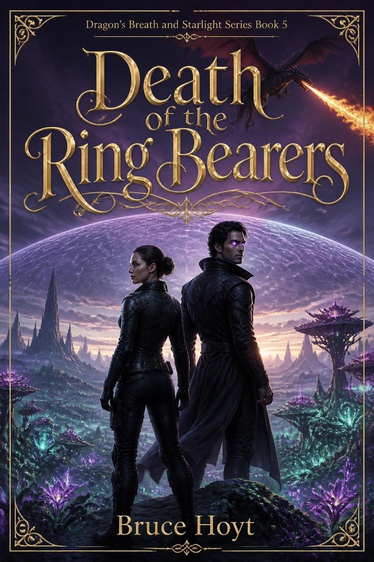 Dragon's Breath and Starlight Series Book 5 Death of the Ring Bearers by Bruce Hoyt